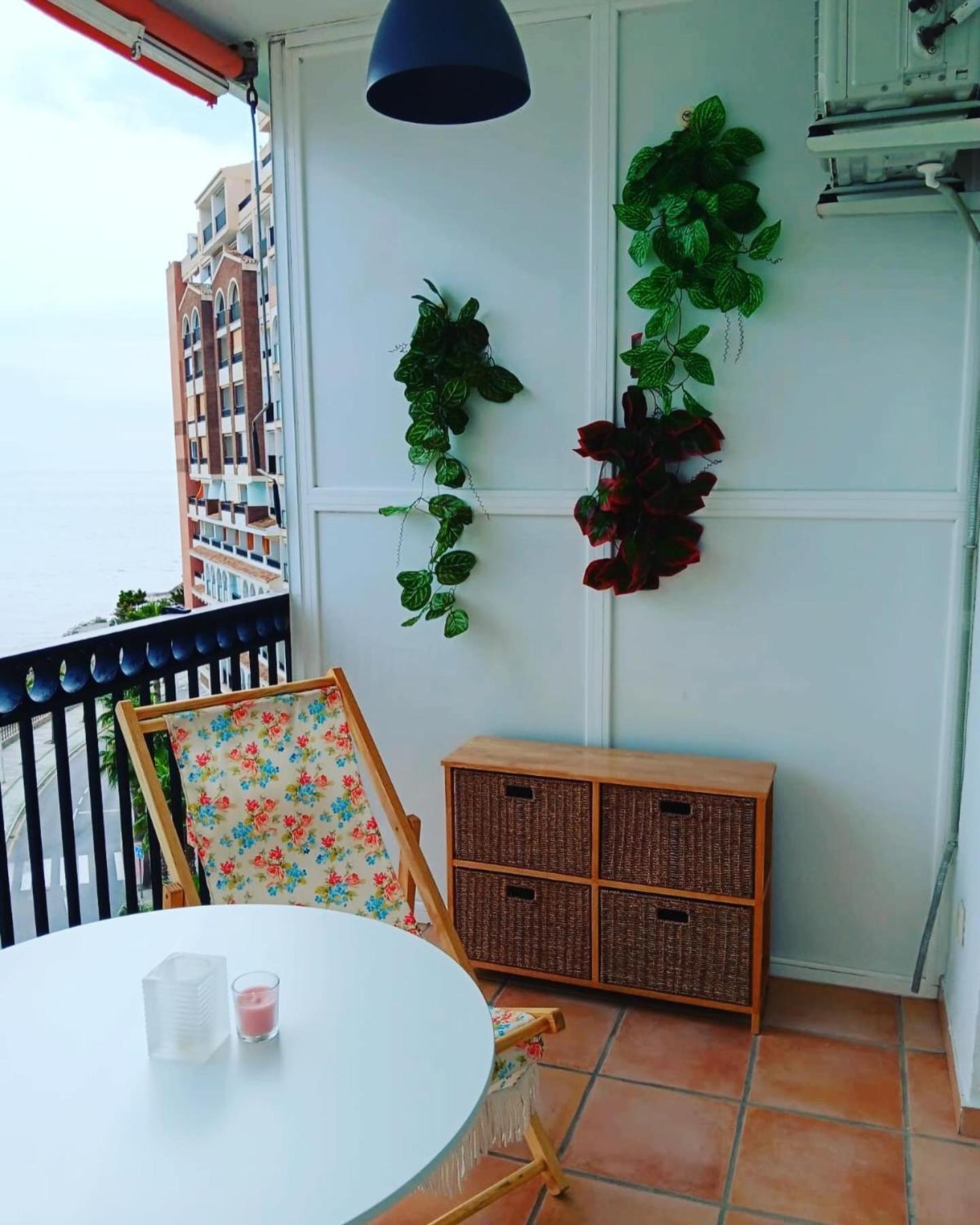 Balcon Playa Y Piscina Velimar Pondos Almunecar Exterior foto